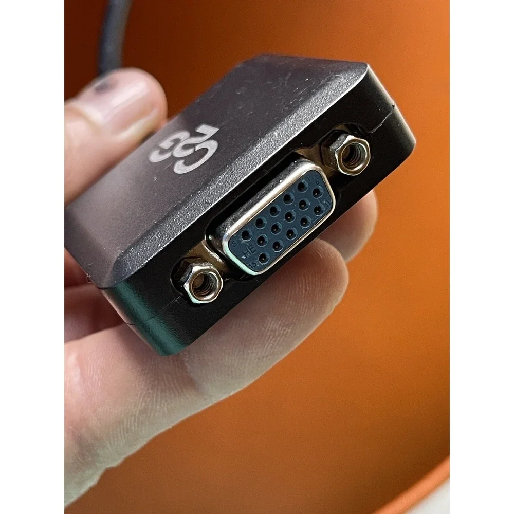 Used Cables to Go (C2G) Display Port DP-M To VGA